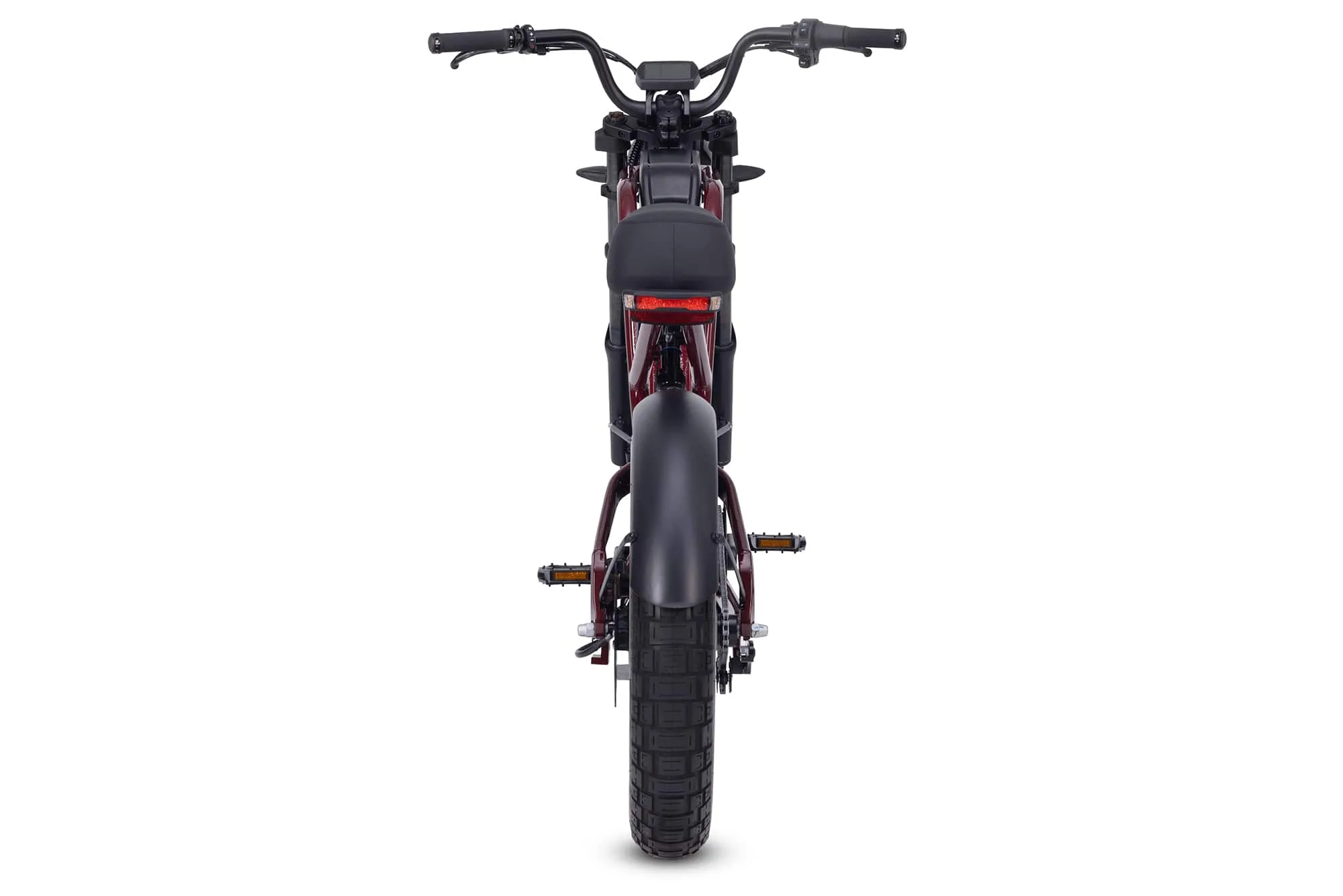Ride1Up Revv1 FS electric bike — rear view